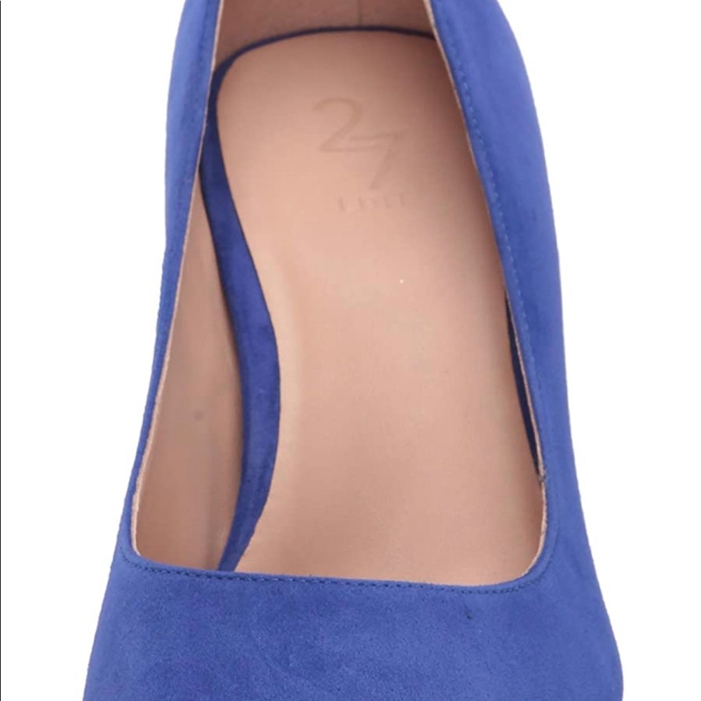 NWT Naturalizer/27 Edit Alanna Suede Pumps (7.5 WIDE) - Picture 6 of 9